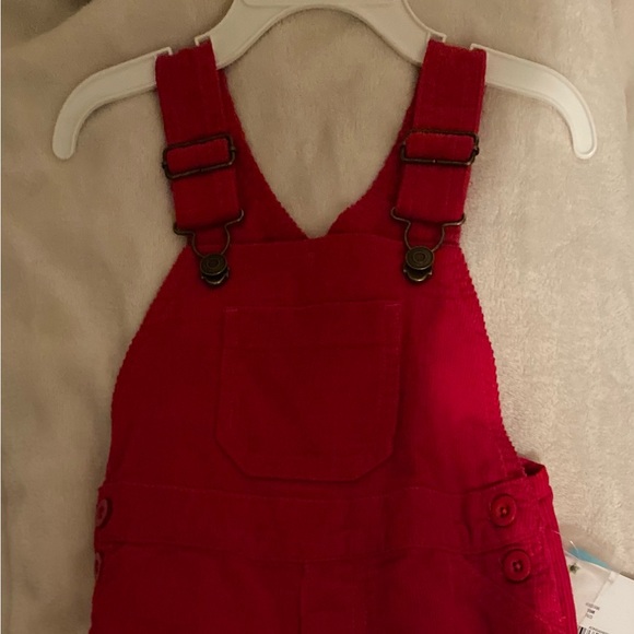 Red corduroy overall 18mo - Picture 2 of 2